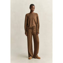 Wool Cashmere Blend Trousers