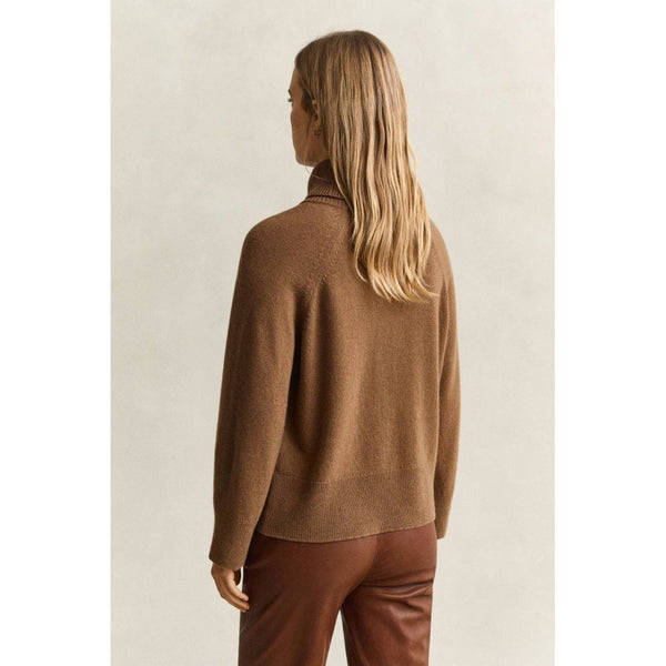 Wool Cashmere Blend Turtleneck