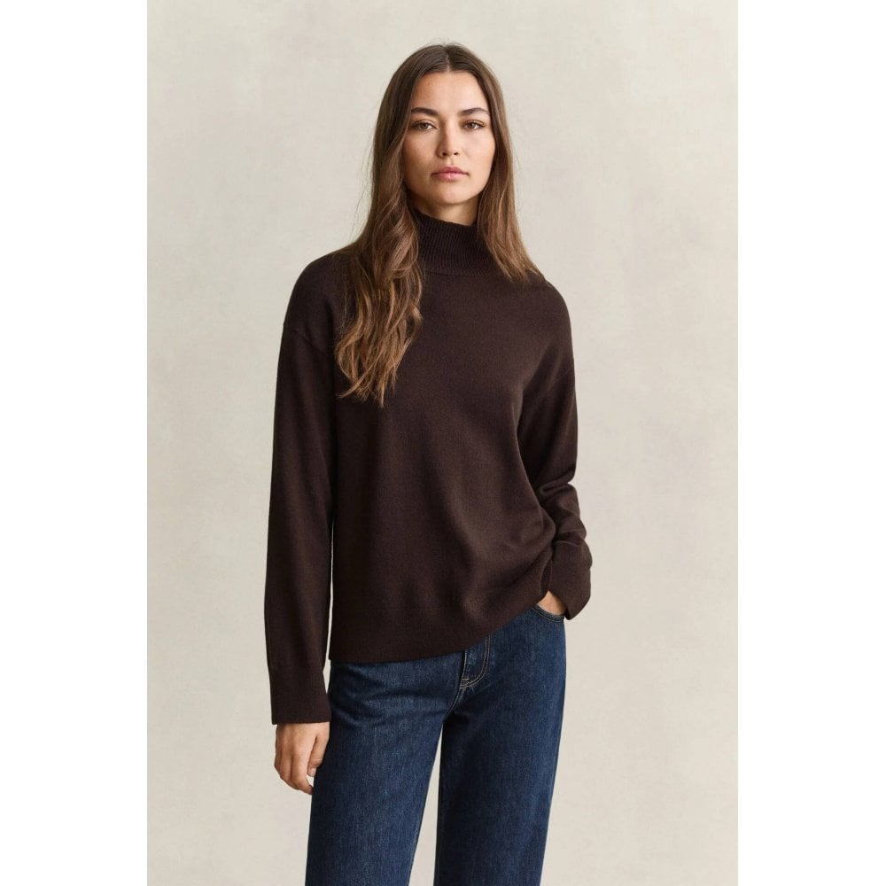 Superfine Lambswool Mockneck