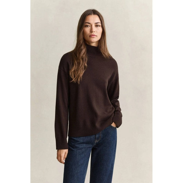 Superfine Lambswool Mockneck
