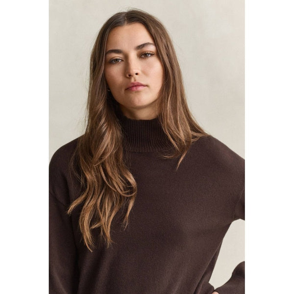 Superfine Lambswool Mockneck