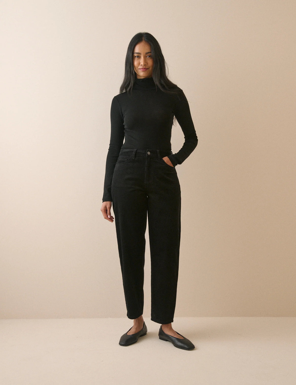 Cord Barrel Trouser