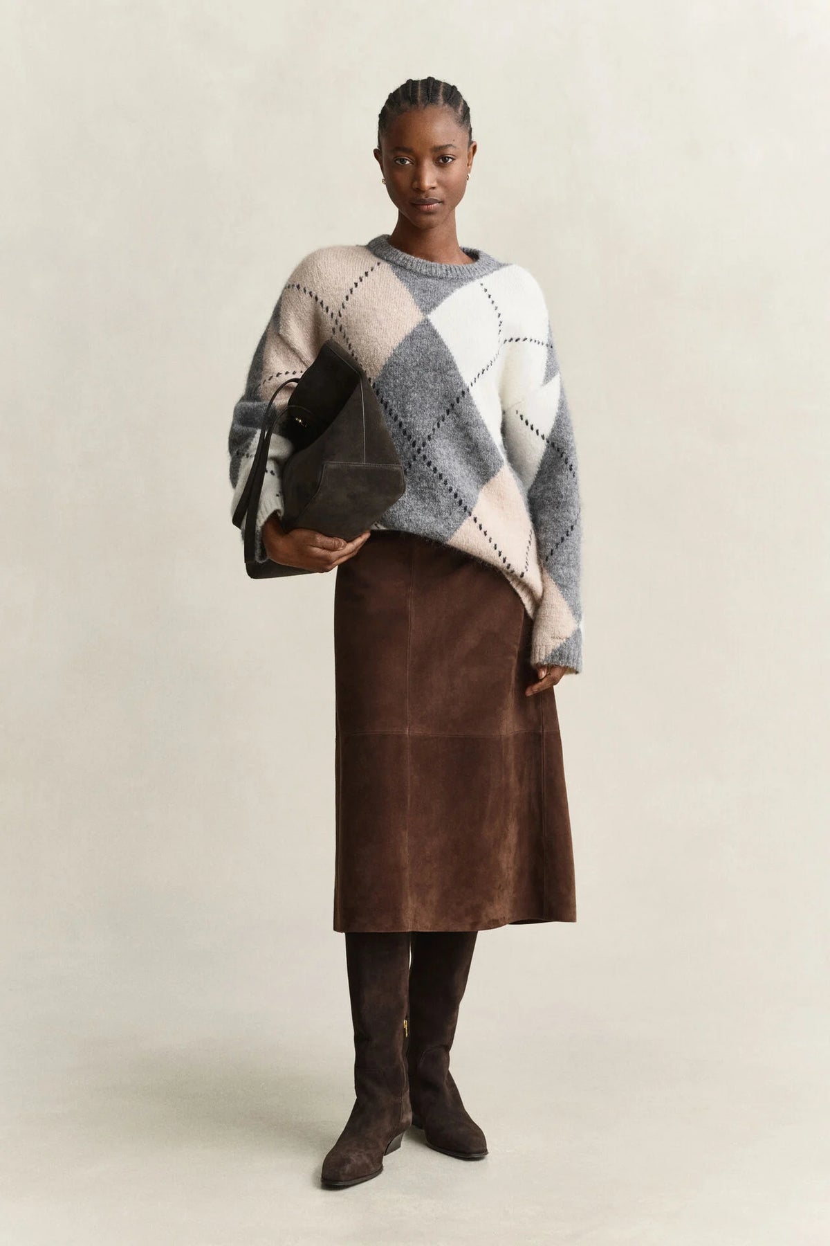 Argyle Crewneck Jumper
