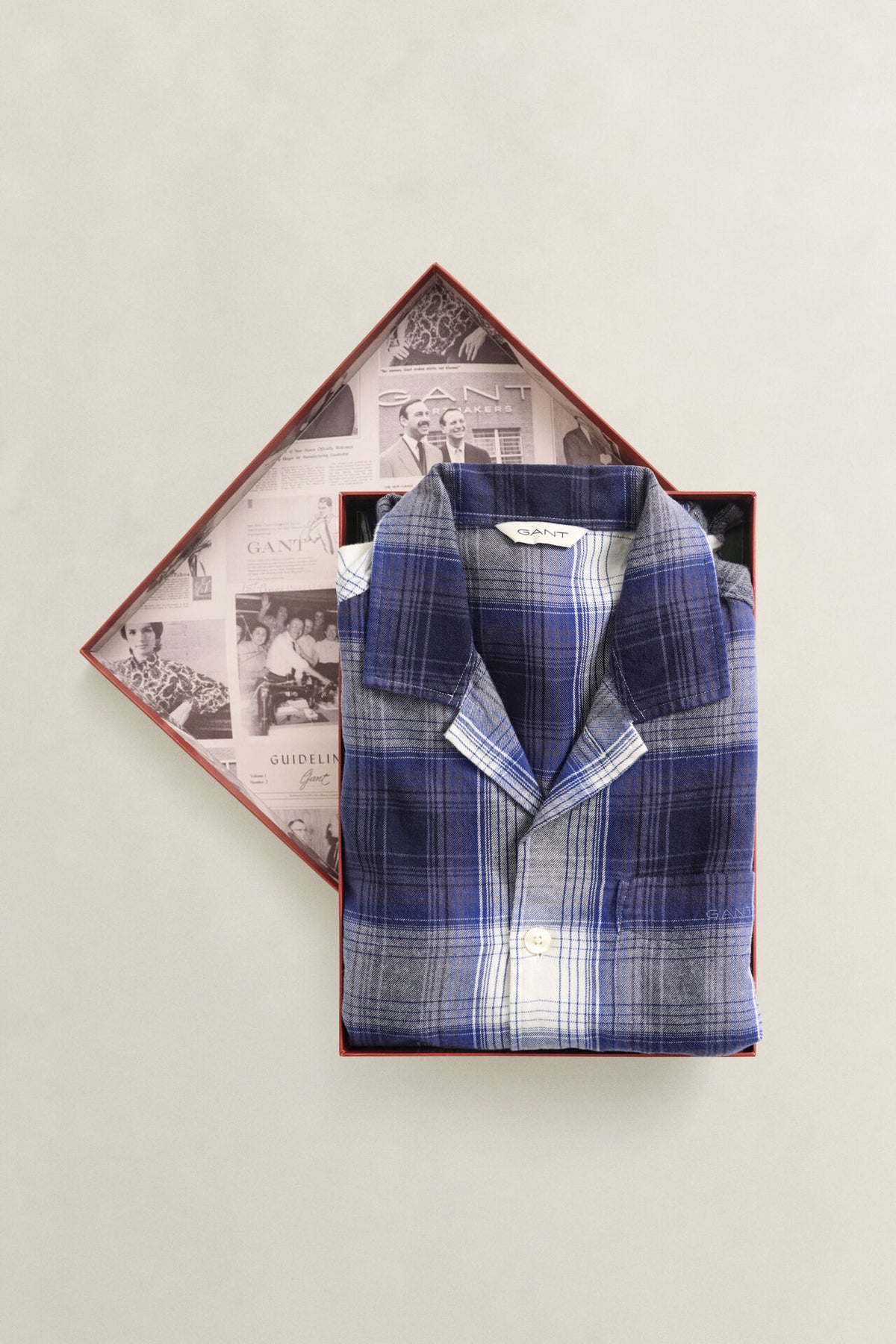 Flannel Check Pj Giftbox