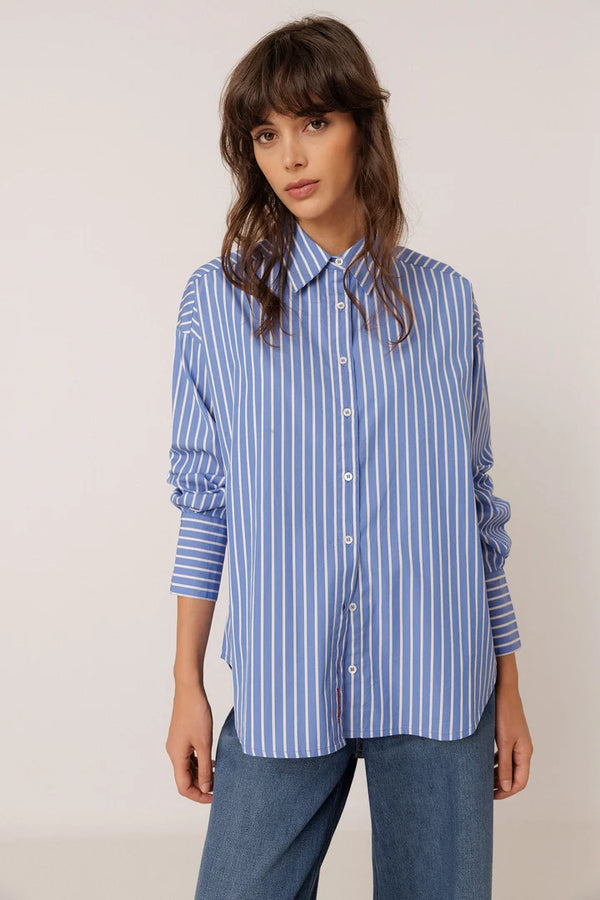 Multiposition Striped Shirt