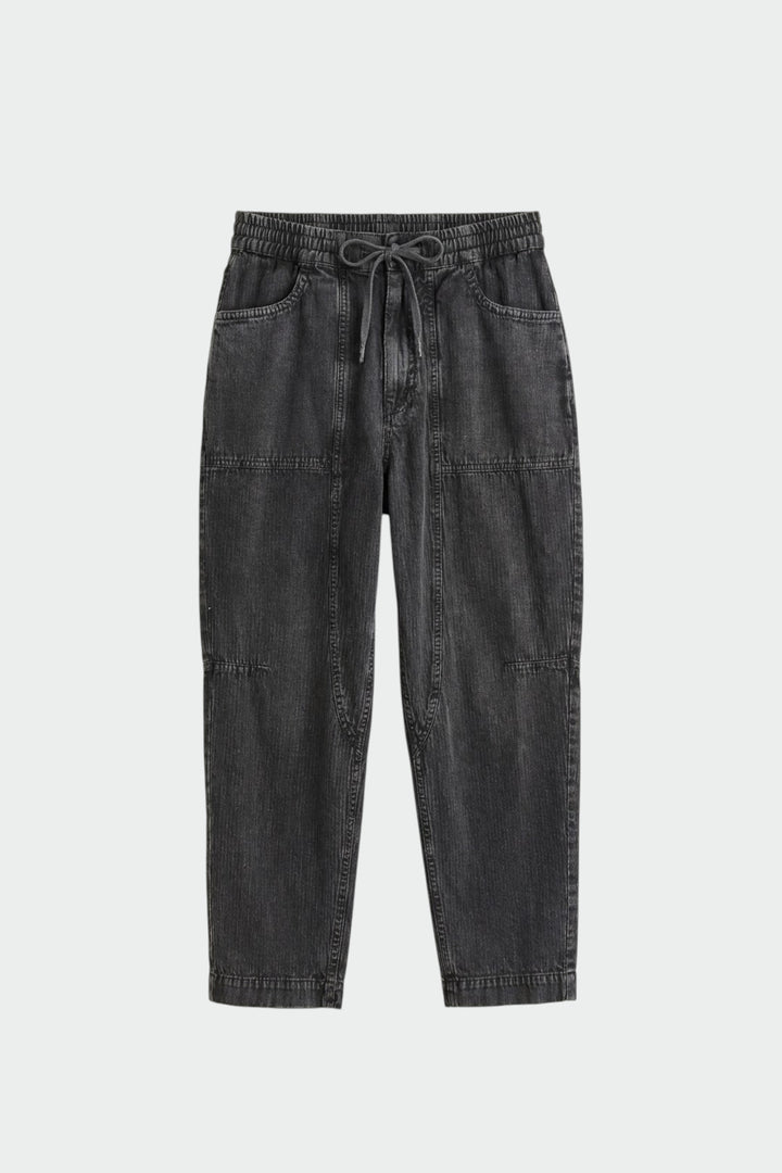Herringbone Carrot Trousers