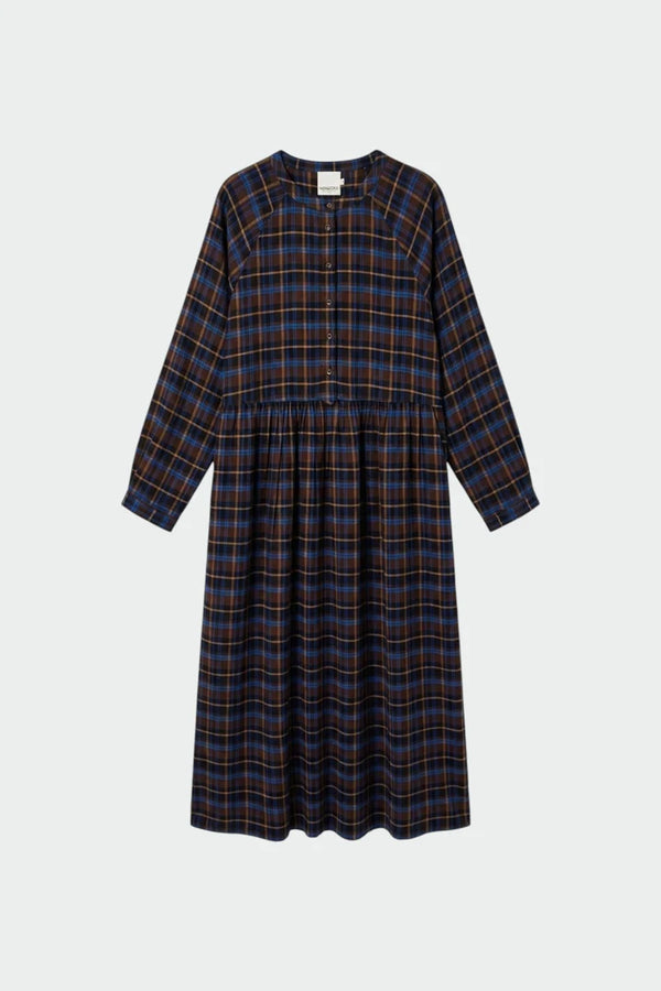 Check Maxi Dress