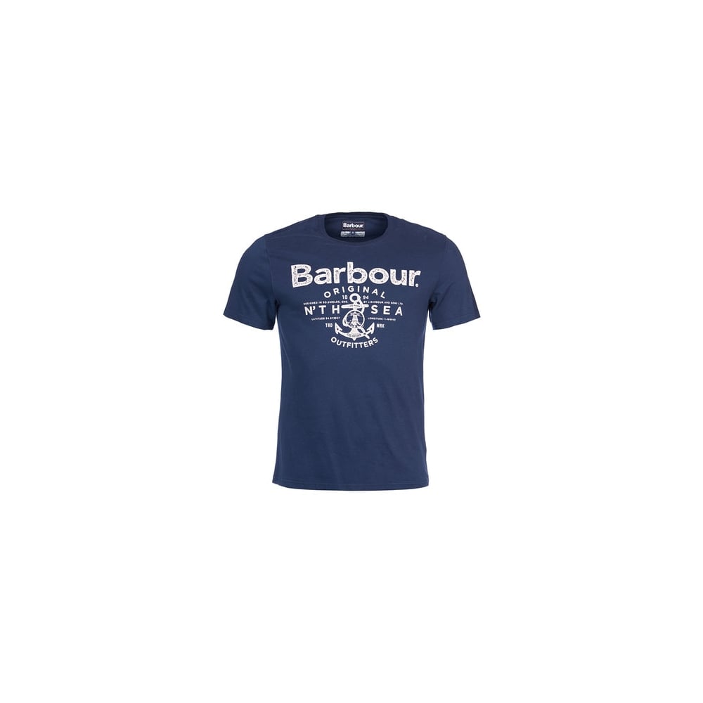 barbour tee shirts mens